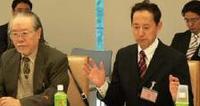 宇宙開発戦略専門調査会に出席した松本YAC理事長&毛利YAC団長